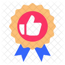 Influencer-Abzeichen  Symbol