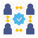 Influencer Collaboration Icon