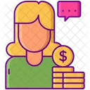 Influencer Compensation Compensation Funding Icon
