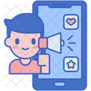 Influencer  Icon