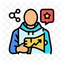 Influencer Collaboration Social Icon