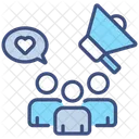 Influencer Marketing Symbol