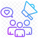 Influencer Marketing Symbol