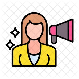 - influencer marketing  Icon