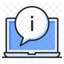 Info Laptop Message Icon