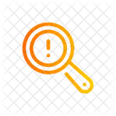 Info Magnifying Glass Loupe Icon