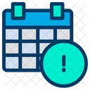 Info Calendar  Icon