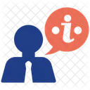 Info Chat Business Businessman Icon