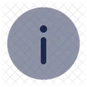 Circulo De Informacion Informacion Informacion Icono