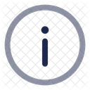Circulo De Informacion Informacion Informacion Icono