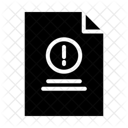 Info Document Icon Of Glyph Style Available In Svg Png Eps Ai Icon Fonts