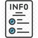Info list  Icon