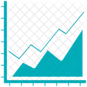 Gráfico infográfico  Icono