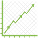 Gráfico infográfico  Icono