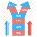 Infografia Moderna Representacion Grafica Visualizacion De Datos Icono