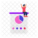 Infografico Opcao Diagrama Icon