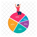 Infografico Opcao Diagrama Icon