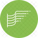 Sinais Grafico Crescimento 아이콘