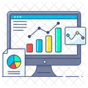 Representacao Visual De Dados Infografico Infografico Analitico Ícone