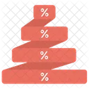 Infografico De Piramide Graficos Modernos Infografico Moderno Ícone
