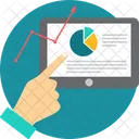 Geschaft Grafik Diagramm Symbol