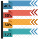 Infografik Balken Analysen Symbol