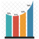 Infografik Balken Analysen Symbol