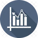 Pfeil Balken Diagramm Icon