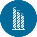 Balken Geschaft Diagramm Icon