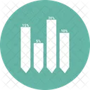 Geschaft Diagramm Infografik Symbol