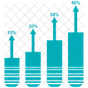 Diagramm Infografik Balken Symbol