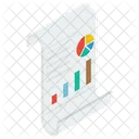 Infografik-Bericht  Symbol