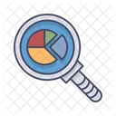 Infographic Magnifier Search Icon