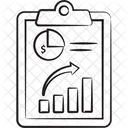 Tableau Graphique Statistiques Icône