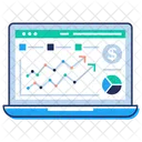 Infographie En Ligne Analyse Commerciale Infographie Commerciale Icône