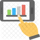 Mobile Infographie Analyses Icône