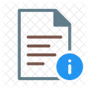 Informacoes Sobre Informacoes Ícone