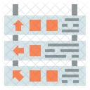 Informações da plataforma da estação  Ícone