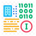 Binario Informacion Bim Icono
