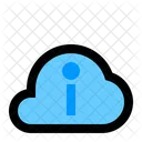 Información en la nube  Icono