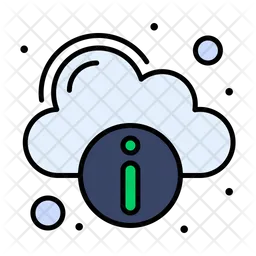 Información de la nube  Icono