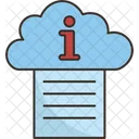 Información de la nube  Icono