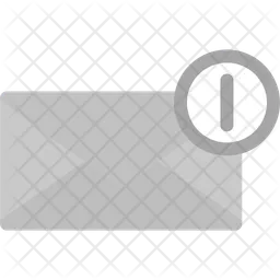 Informações de e-mail  Ícone