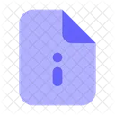 Informacoes Do Documento Informacoes Do Arquivo Informacoes Do Documento Icon