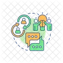 Communication Learning Informal Cooperative Learning Icon