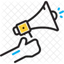 Informar Iluminar Notificar Icono