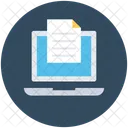 Informatica Archivo Monitor Icono