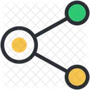 Computing Teilen Hierarchisch Symbol