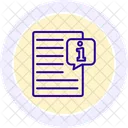Information Contact Inquiry Icon