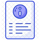 Information Document Info Icon